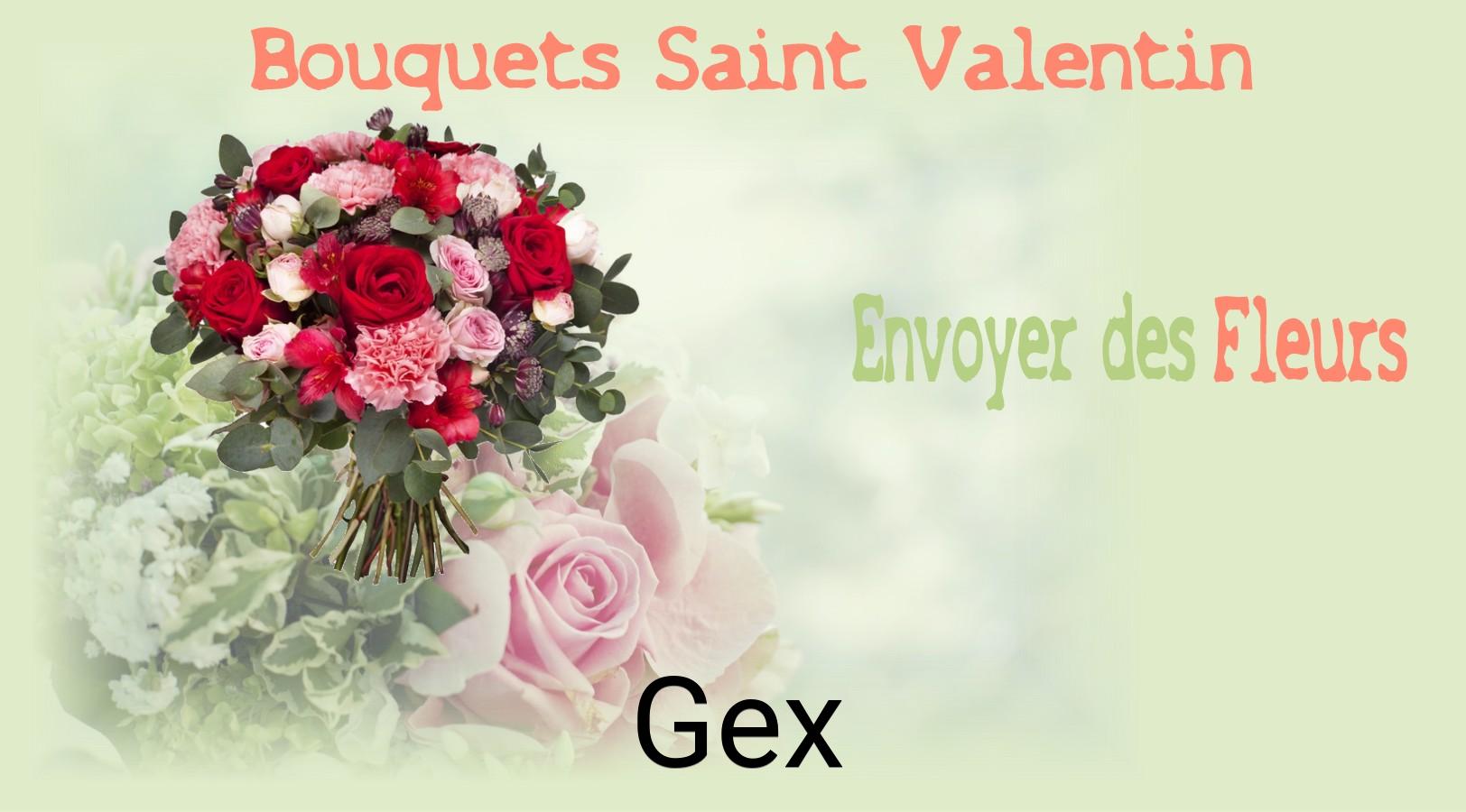 Roses de Saint-Valentin livrées à Gex